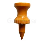 X 1" Step Down Golf Tees - Neon Orange (1 Bag Of 100). Fixed Price $15.99.