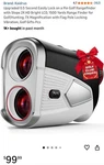 Kaidrus Golf/hunting Rangefinder 1500 Yds 7X Slope Bright Lcd Flag Lock. Fixed Price $53.46.