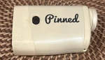 Pinned Prism Cream Golf Laser Rangefinder. Fixed Price $69.98.