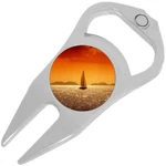 Ocean Sail Orange Golf Ball Marker Divot Repair Tool Bottle Opener. Fixed Price $15.88.