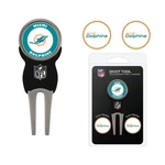 Team Golf Nfl Miami Dolphins Divot Tool With 3 Ball Markers Set. Fixed Price $9.99.