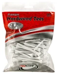 100 Pack Of 2 3/4" Inch Hardwood Golf Tees By Proactive Sports - White. Fixed Price $8.53.