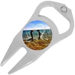 Beach Ocean Hair Flip Bff Golf Ball Marker Divot Repair Tool Bottle Opener. Fixed Price $15.88.