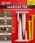 Margin Golf Driving Range Tee Holder And Flexible Grey, Green, Yellow. Fixed Price $24.64.