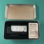 Croft & Barrow Golf Scope With Stroke Counter In Metal Box. Used Very Good.. Fixed Price $10.99.