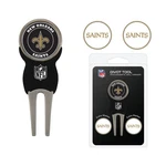 Team Golf Nfl New Orleans Saints Divot Tool With 3 Ball Markers Set. Fixed Price $9.99.