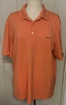 Men Greg Norman Short Sleeve Golf Shirt Size Tangerine A796. Fixed Price $5.00.