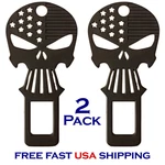 2 Pack Skull Bottle Opener Keychain Gunmetal Black Car Multi-tool Edc. Fixed Price $15.00.