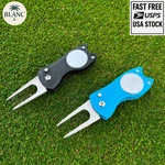 Golf Divot Repair Tool With Switchblade & Magnetic Ball Marker Gift Blanc. Fixed Price $9.99.