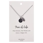 Shag Wear Love Life Friendship Inspire Pewter Pendant Necklaces Tree Of New. Fixed Price $14.50.