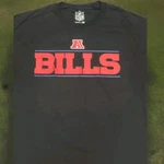 Brand New Buffalo Bills Nfl Team Apparel Tee T-shirt Black Mens Large Football. Fixed Price $17.61.