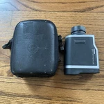 Bushnell Pinseeker 1500 Golf Rangefinder Works With Hard Case. Fixed Price $30.00.