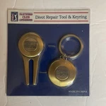 New Pga Tour Partners Club Life Member Divot Repair Tool & Keyring. Fixed Price $25.00.