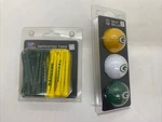 Team Golf Nfl Green Bay Packers Regulation Balls 3-PACK + 50 Tees. Fixed Price $18.00.