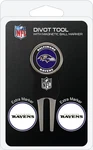 Team Golf Nfl Baltimore Ravens Divot Tool With 3 Ball Markers Set. Fixed Price $9.99.