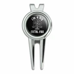 I'm Big Metal Fan Rock Roll Funny Humor Golf Divot Repair Tool And Ball Marker. Fixed Price $9.99.