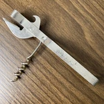 Vintage King Can Opener Bottle With Corkscrew Tool Usa. Fixed Price $15.00.