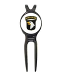 101ST Airborne Division Us Army Golf Ball Marker + Black Gunmetal Divot Tool. Fixed Price $12.99.