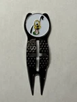 Pluto Disney Crosshairs Divot Tool & 1" Coin Style Golf Marker. Fixed Price $18.00.