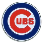 New Mlb Chicago Cubs Magnetic Satin Nickle Metal Golf Hat Clip Ball Marker S213. Fixed Price $8.99.