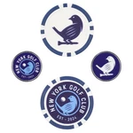 Wincraft New York Golf Club 4-PACK Ball Marker Set. Fixed Price $19.99.