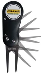 Champ Flix Lite Golf Divot Switchblade Repair Tool With Ball Marker - Black. Fixed Price $10.99.