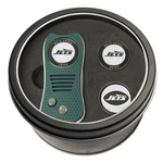 Team Golf Nfl York Jets Tin Gift Set Retractable Divot Tool And 2 Ball Markers. Fixed Price $32.63.
