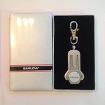 Vintage Barlow Chrysler Magnetic Key Chain Golf Ball Divot Marker Silver W/box. Fixed Price $14.36.