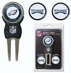 Team Golf Nfl Philadelphia Eagles Divot Tool With 3 Markers. Fixed Price $21.63.