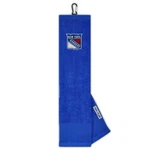 Wincraft New York Rangers 16" X 25" Face/club Tri-fold Embroidered Golf Towel. Fixed Price $29.99.