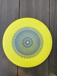 Discraft Buzzz Os Yellow Blue Spiral Design Golf. Fixed Price $10.00.