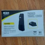 New Izzo Padded Travel Cover For Golf Bag & Club Protection - Black. Fixed Price $60.00.