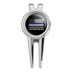 Stand Behind Thin Blue Line American Golf Divot Tool Ball Marker. Fixed Price $8.99.