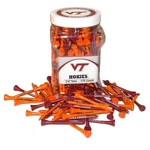 Team Golf Ncaa Virginia Tech Hokies Jar Of 175 2-3/4 Tees,. Fixed Price $29.50.