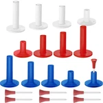 Skylety 12 Pieces Golf Range Tees Set Rubber For Red, Blue, White. Fixed Price $26.99.