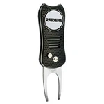 Team Golf Nfl Las Vegas Raiders Switchblade Divot Tool With Ball Marker. Fixed Price $11.99.