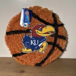 Ncaa Kansas Jayhawks Basketball Tinsel By Forever Collectibles, 12 X New. Fixed Price $16.00.