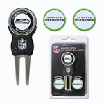 Team Golf Nfl Seattle Seahawks Divot Tool Pack With 3 Ball Markers. Fixed Price $33.91.