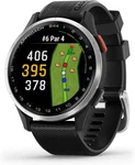 Garmin Approach S44 Gps Golf Watch Silver With Black Silicone Band. New Box. Fixed Price $279.00.