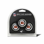 Nfl Cinncinnati Bengals Golf Poker Chip Ball Marker 3PACK. Fixed Price $14.98.
