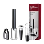 4-PIECES Set: Air Pump Wine Bottle Opener. Fixed Price $52.00.