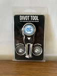 North Carolina Unc Tar Heels Golf Divot Tool 3 Magnetic Ball Markers - New. Fixed Price $11.95.