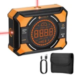 Neoteck Digital Angle Finder With Dual (class 2 Laser, 1MW Power Orange. Fixed Price $60.89.