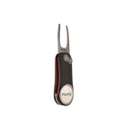 Pitchfix Hybrid 2.0 Gun Metal/red Golf Divot Tool. Fixed Price $15.99.