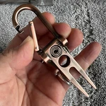 Odyssey Golf Japan Divot Tool With Carabiner Copper Color Us Seller Nip Putter. Fixed Price $68.49.