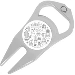 Cactus Pots Plants Golf Ball Marker Divot Repair Tool Bottle Opener. Fixed Price $15.88.
