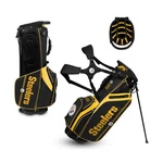 Team Effort Nfl Caddie Carry Hybrid Golf Bag Pittsburgh Steelers. Fixed Price $345.57.