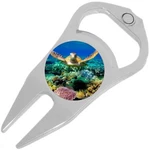 Sea Turtle Golf Ball Marker Divot Repair Tool Bottle Opener. Fixed Price $15.88.