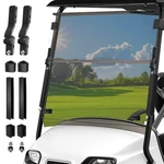 5MM Thick Upgrade Pc Foldable Ezgo Txt Windshield With Heavy Duty Hinges Only.... Fixed Price $163.36.