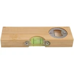 Bottle Opener Tool Wooden With Built In Spirits Level. Fixed Price $32.31.